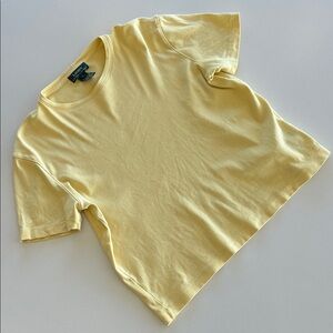Lauren Ralph Lauren Yellow Short Sleeve Tee